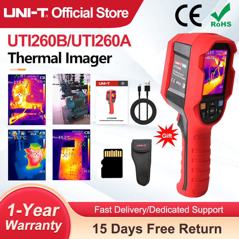 Thermal Imaging Camera Pcb Repair - UNI-T UTI260B UTI260A Termocamera 256X192 Pixel
