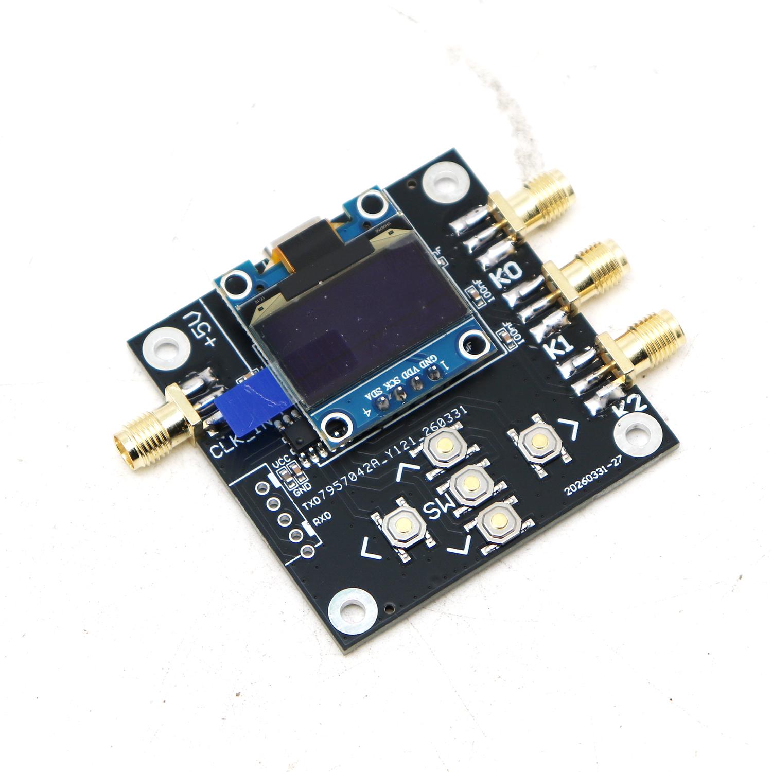 Signal Generator Spectrum Analyzer - Generatore di clock USB SI5351 2.5kHz-200MHz