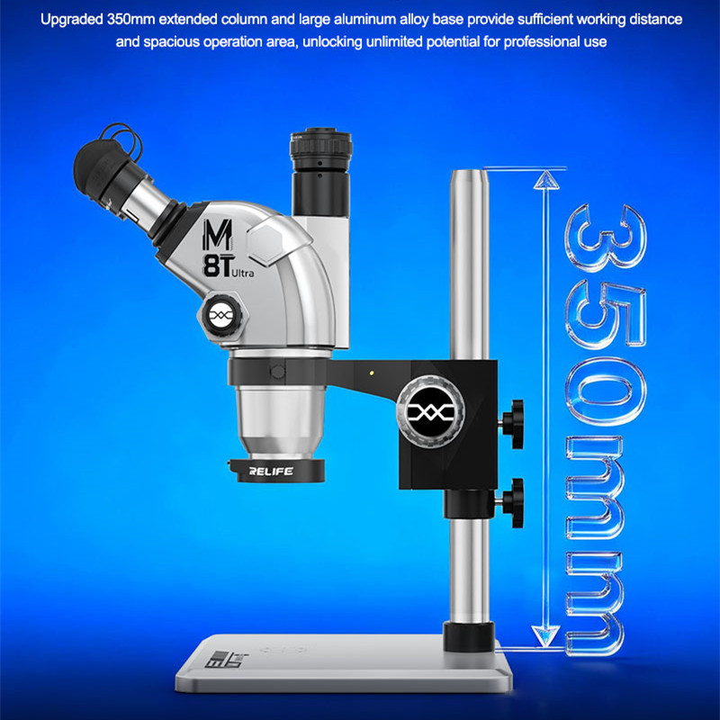 Stereo Trinocular Microscope Pcb - Microscopio Stereo Trinoculare SUNSHINE M8T con