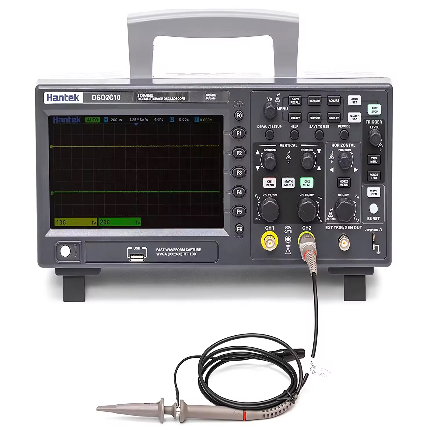 Digital Storage Oscilloscope 100Mhz - DSO2C10 DSO2C15 DSO2C10 Oscilloscopio Digitale a