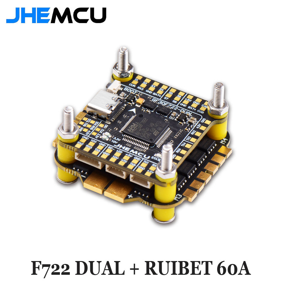 Fpv Flight Controller F7 Stack 60A - Jhemcu F7 Stack F722 Doppio controller