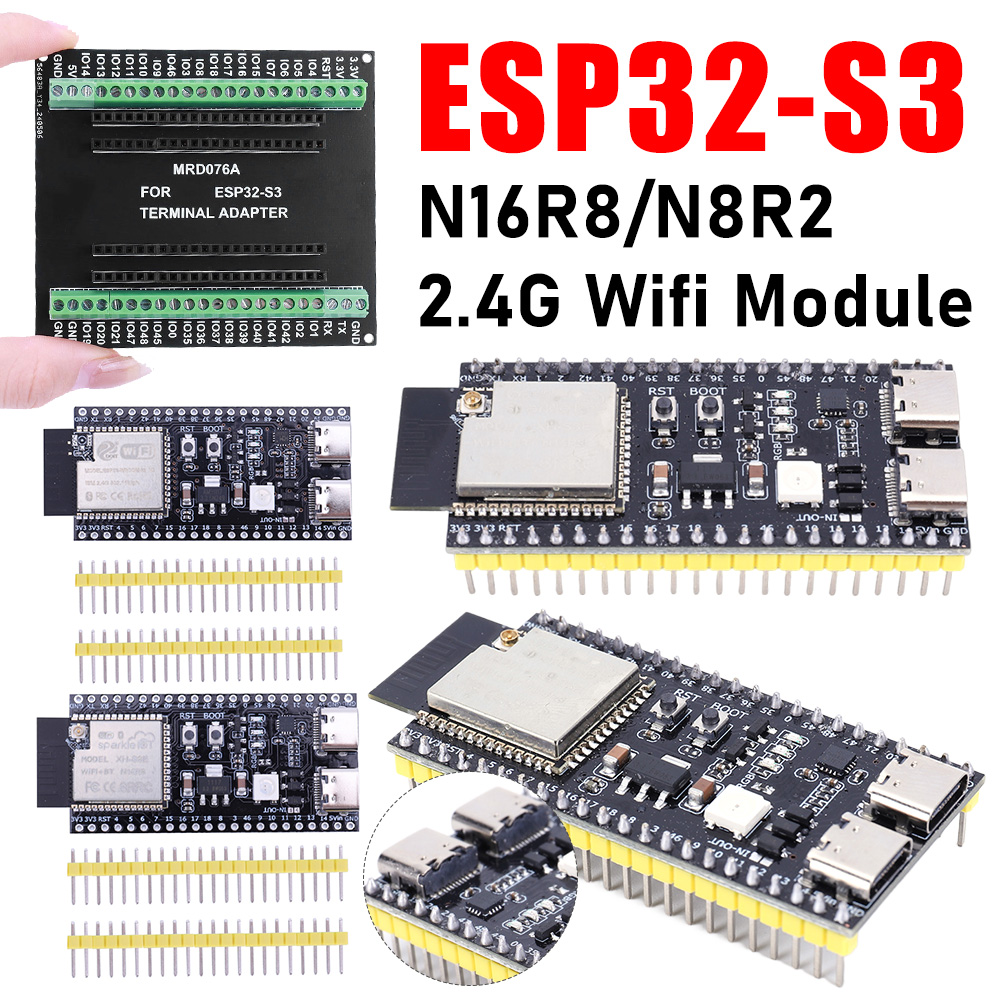 Esp32 S3 Development Board Lot - Scheda di sviluppo ESP32 S3 con