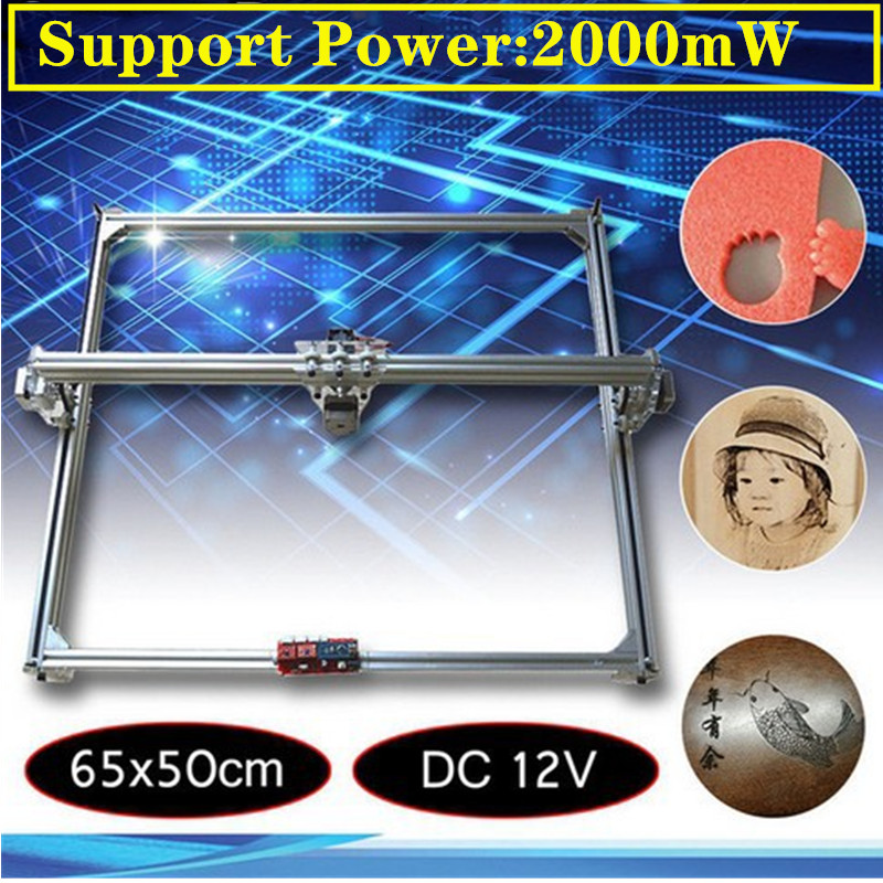 Mini Laser Engraver Cnc Router - 50*65 cm Mini 2000 MW Macchina