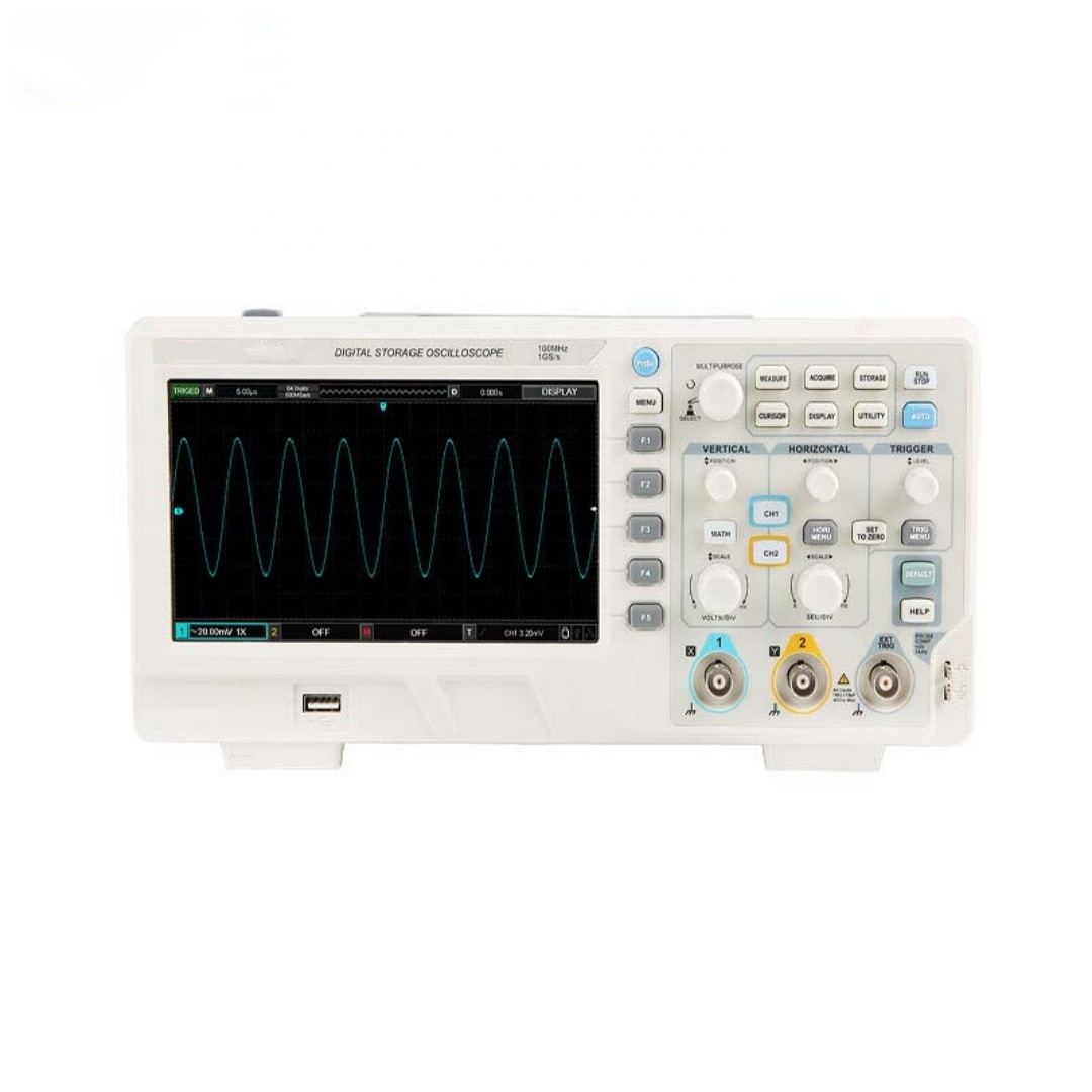 Digital Storage Oscilloscope 100Mhz - Oscilloscopio Digitale a 2 Canali 100