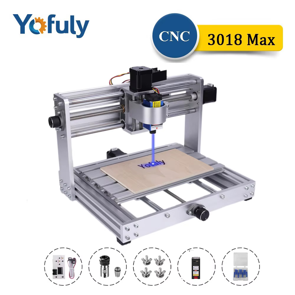 Mini Laser Engraver Cnc Router - Macchina per incisione su metalli CNC