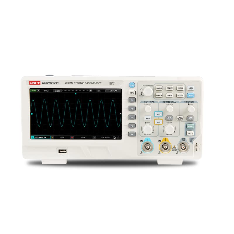 Digital Storage Oscilloscope 100Mhz - UTD2102CEX+ Oscilloscopio Digitale ad Alta Precisione