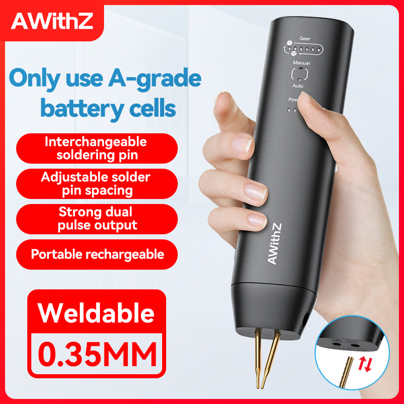 Spot Welder 18650 Battery Pack - Awithz Saldatore a punti portatile per