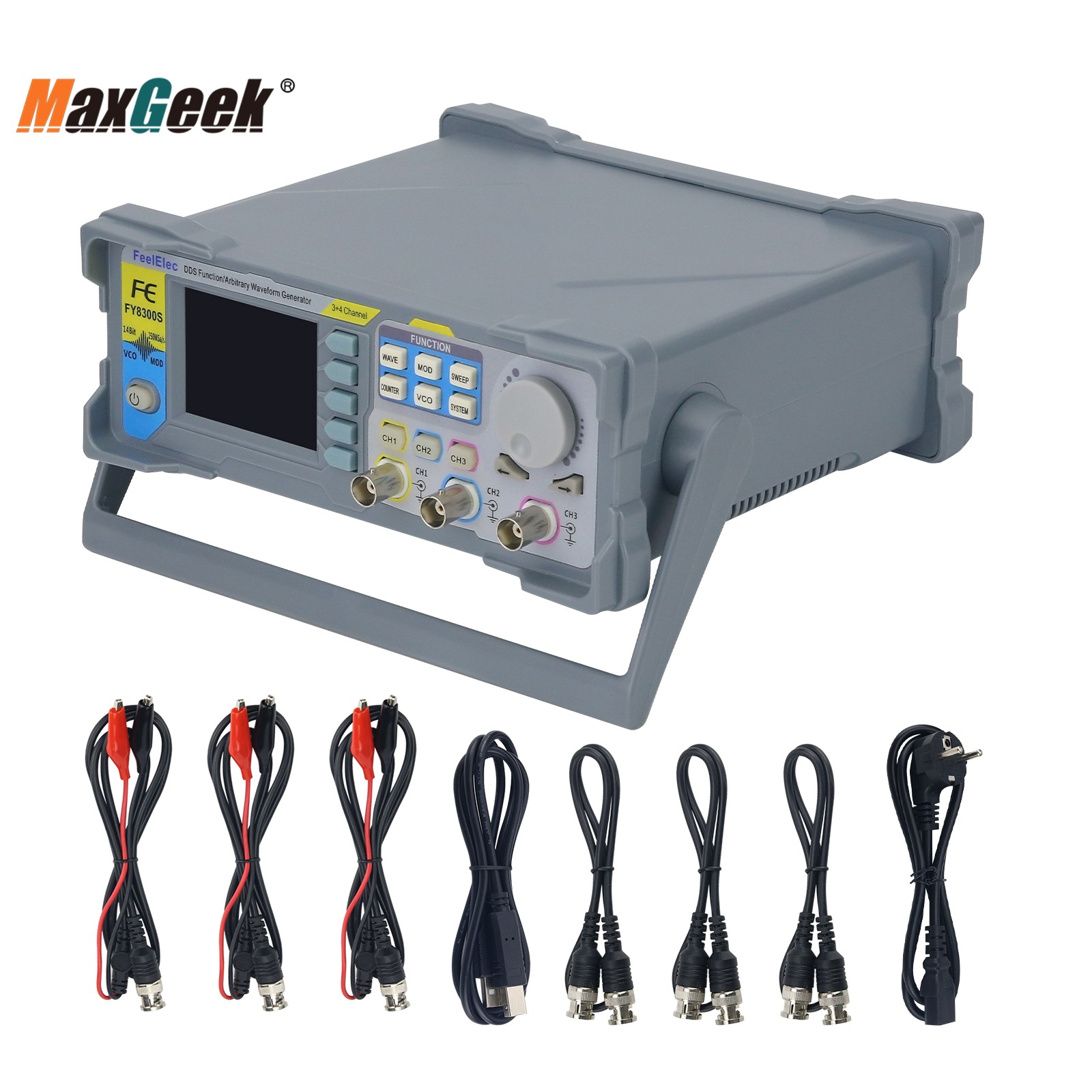 Function Arbitrary Waveform Generator - Maxgeek FY8300S-20M 20MHz 40MHz 60MHz Funzione
