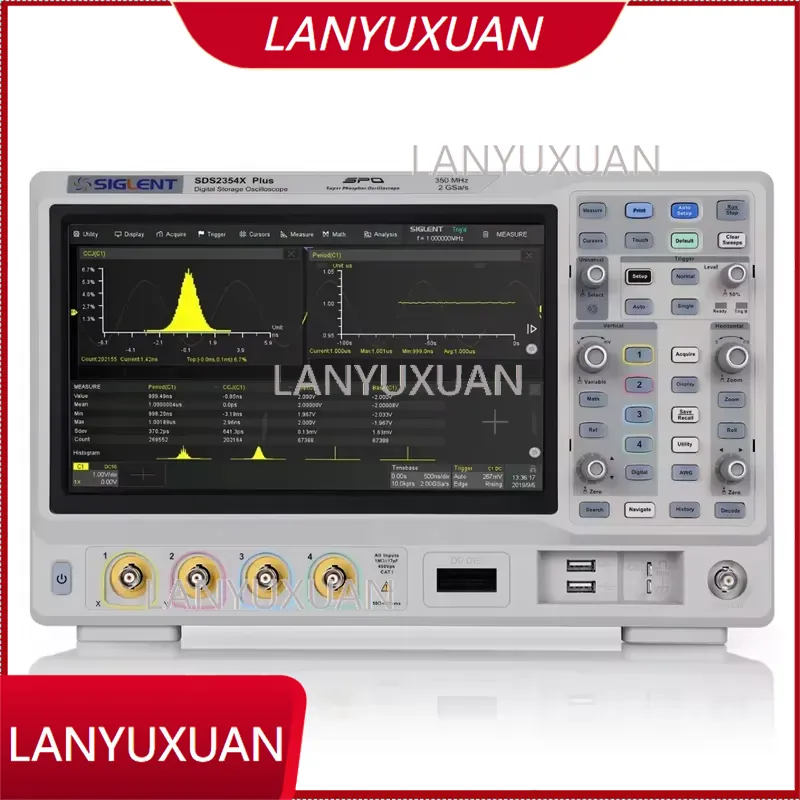 Digital Storage Oscilloscope 100Mhz - Oscilloscopi Digitali SDS2104XPLUS/SDS2204XPLUS/SDS2354XPLUS/SDS2504XPLUS con Larghezza di