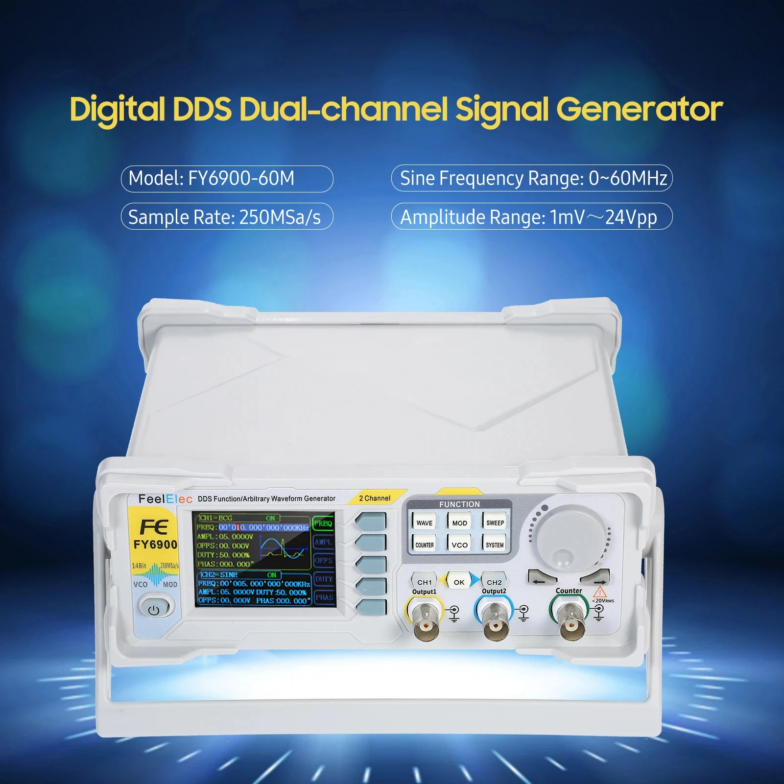 Generatore di forme d'onda Sor - Function Arbitrary Waveform Generator recensione e prezzo
