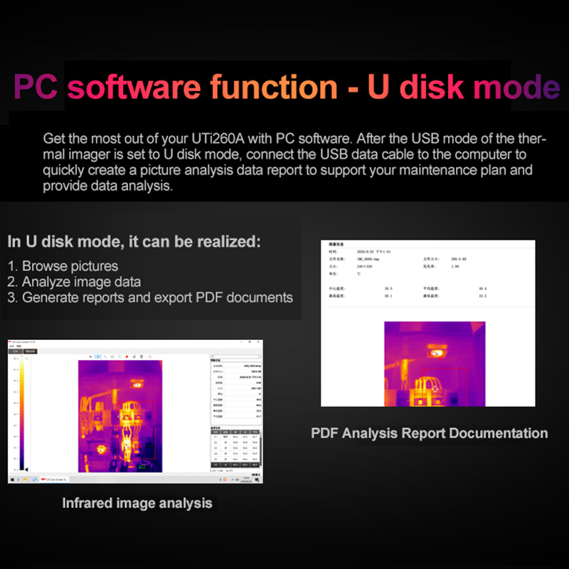 UNI-T UTI260B UTI260A Termocam - Thermal Imaging Camera Pcb Repair recensione e prezzo