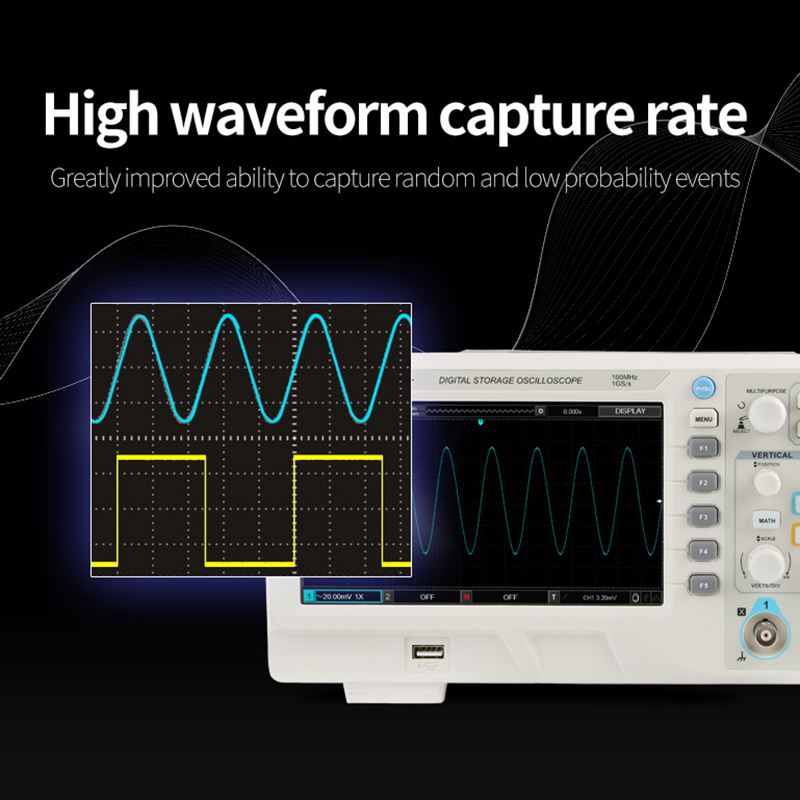 UNI-T UTD2102CEX+ Oscilloscopi - Digital Storage Oscilloscope 100Mhz recensione e prezzo