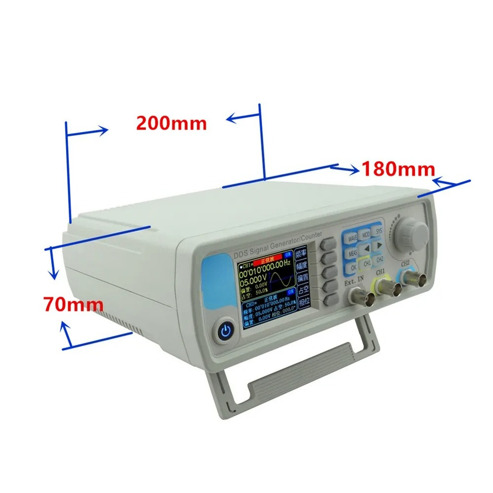 JDS6600 Serie 15/30/40/50MHZ G - Function Arbitrary Waveform Generator recensione e prezzo