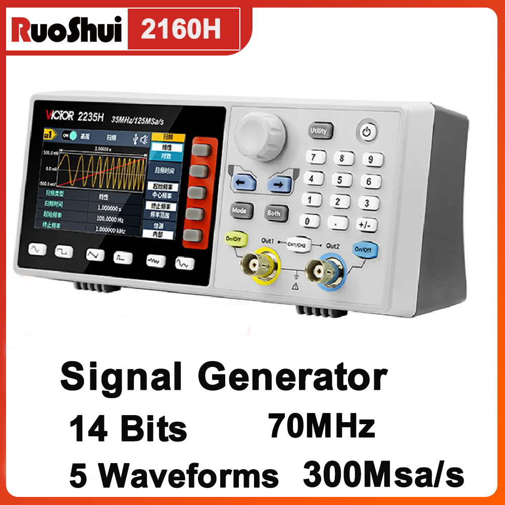 Generatore di Segnali VICTOR a - Function Arbitrary Waveform Generator recensione e prezzo