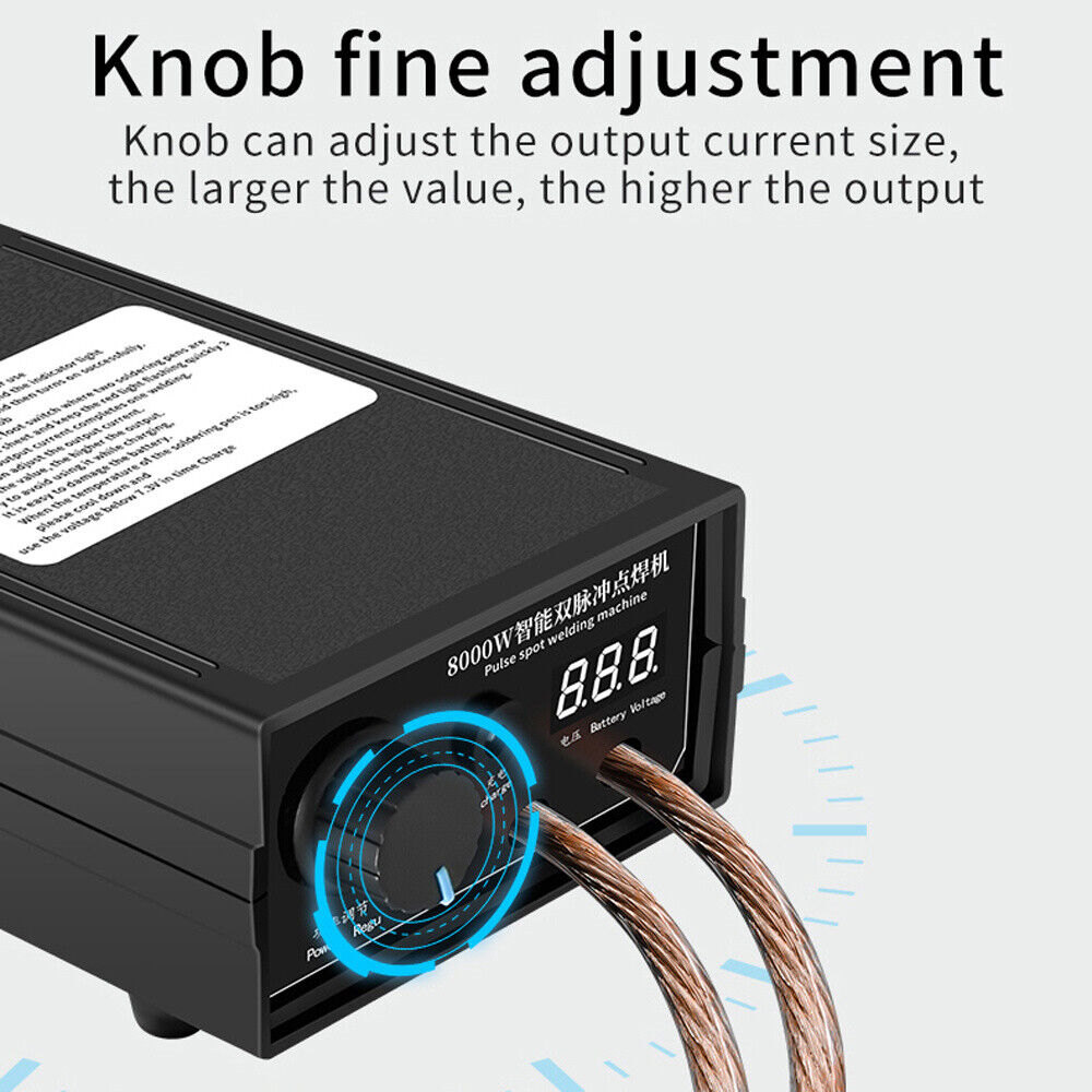 8000W Mini Kit Saldatore a pun - Spot Welder 18650 Battery Pack recensione e prezzo