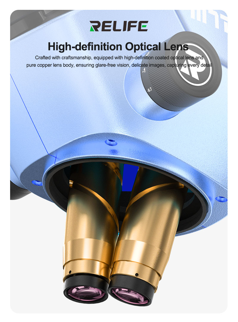 RELIFE RL-M7T Pro-B11 Microsco - Stereo Trinocular Microscope Pcb recensione e prezzo