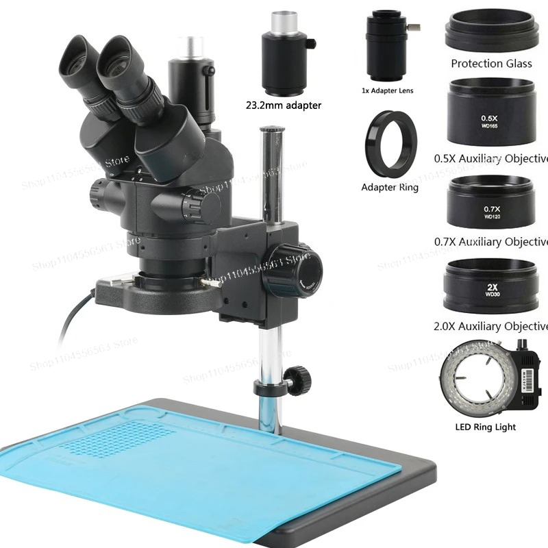Set Microscopio Stereo Trinocu - Stereo Trinocular Microscope Pcb recensione e prezzo