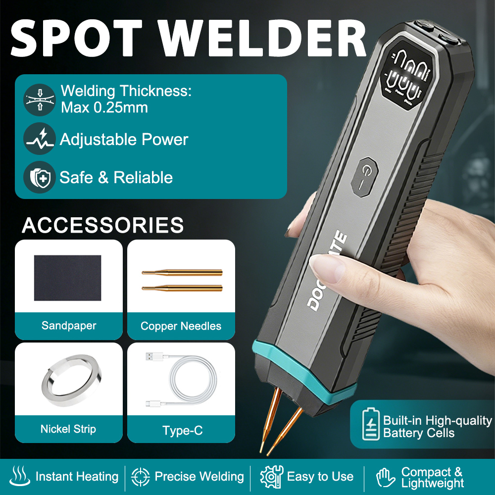 Saldatrice a Punti Portatile 8 - Spot Welder 18650 Battery Pack recensione e prezzo