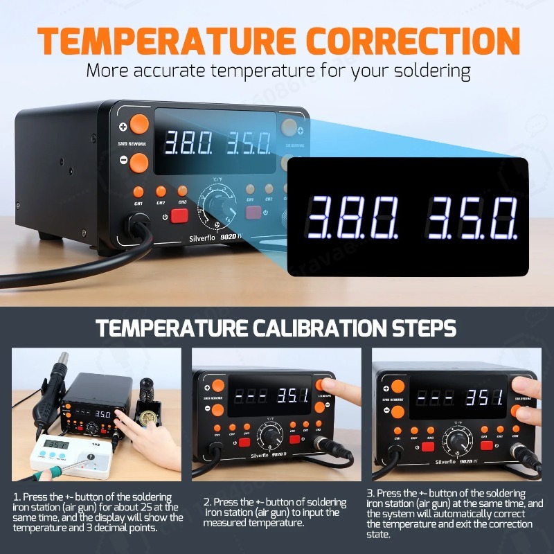 Stazione di Saldatura 902D-IV  - Hot Air Rework Station T12 recensione e prezzo
