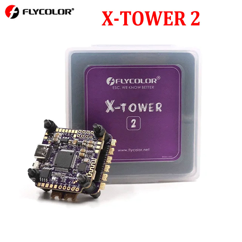 HobbyFly Flycolor X-TOWER 2 F7 - Fpv Flight Controller F7 Stack 60A recensione e prezzo