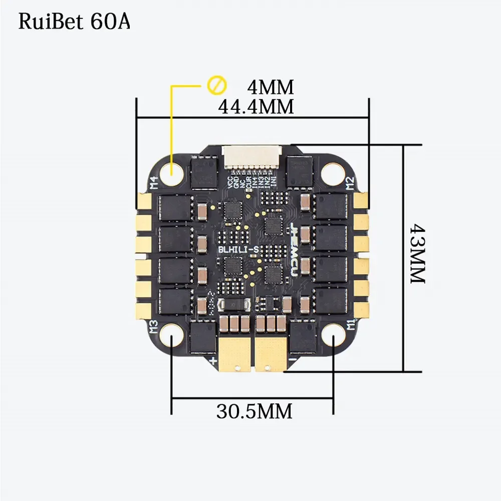 JHEMCU F7 F722 Flight Controll - Fpv Flight Controller F7 Stack 60A recensione e prezzo
