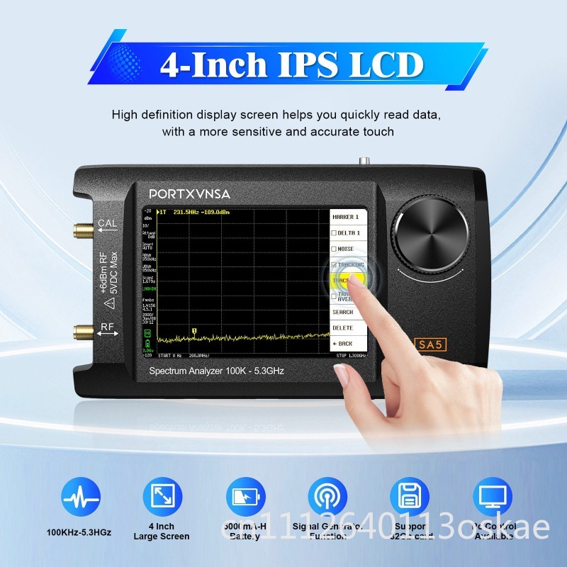 Analizzatore di Spettro Portat - Signal Generator Spectrum Analyzer recensione e prezzo