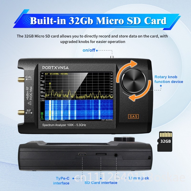 Analizzatore di Spettro Portat - Signal Generator Spectrum Analyzer recensione e prezzo