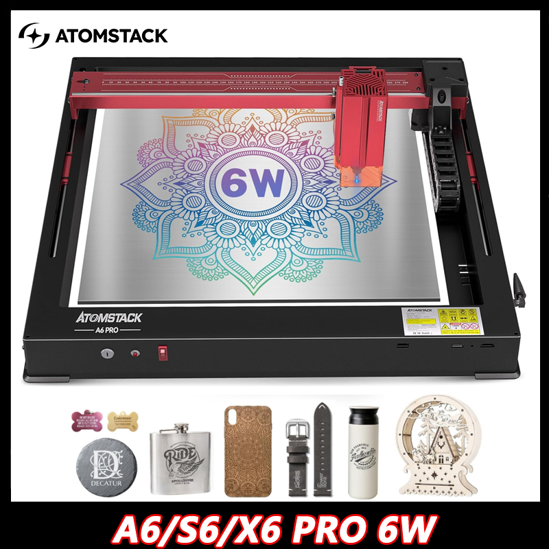 Atomstack A6 X6 S6 Pro 50W Mac - Mini Laser Engraver Cnc Router recensione e prezzo