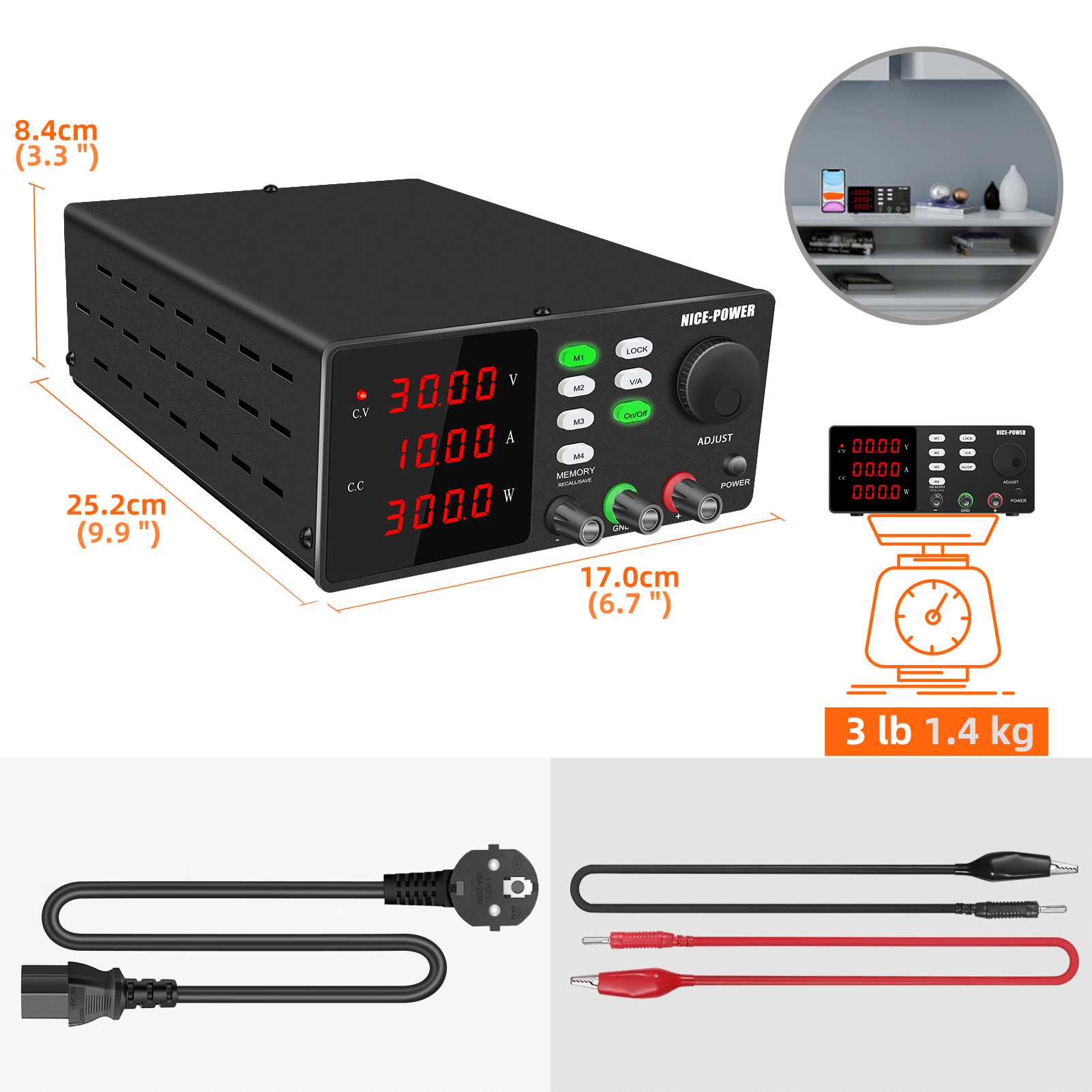Alimentatore da Laboratorio Pr - Programmable Dc Power Supply 30V 10A recensione e prezzo