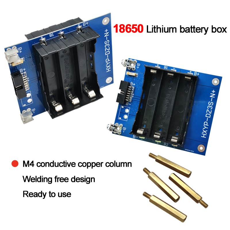 Portabatterie da parete 12V 3S - Spot Welder 18650 Battery Pack recensione e prezzo