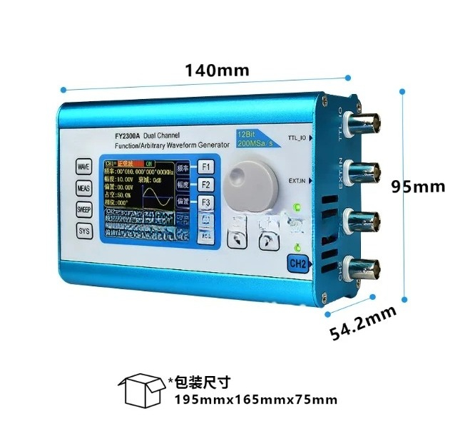 Generatore di segnali funziona - Function Arbitrary Waveform Generator recensione e prezzo