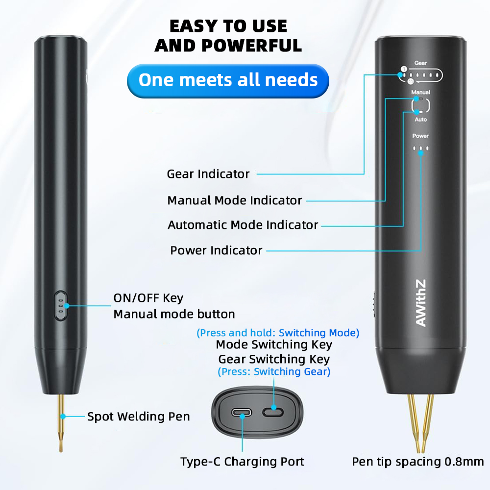 Awithz Saldatore a punti porta - Spot Welder 18650 Battery Pack recensione e prezzo