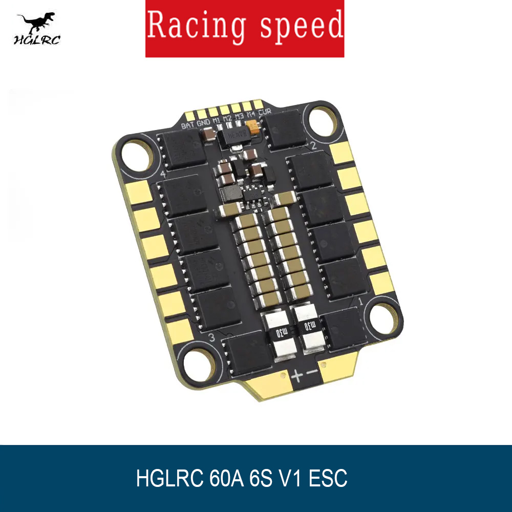 HGLRC 60A 6S 4in1 ESC BLHeli_3 - Fpv Flight Controller F7 Stack 60A recensione e prezzo