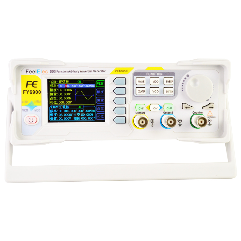 Nuovo FY6900 60MHz funzione DD - Function Arbitrary Waveform Generator recensione e prezzo