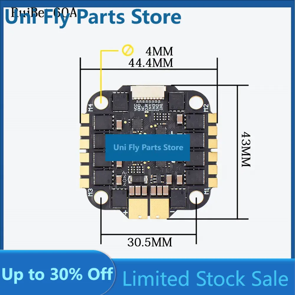 UniFlyJHEMCU F7 Stack F722 Dua - Fpv Flight Controller F7 Stack 60A recensione e prezzo