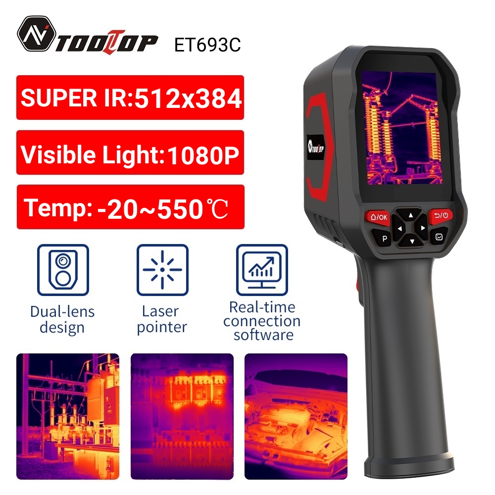 TOOLTOP ET693C Telecamera Term - Thermal Imaging Camera Pcb Repair recensione e prezzo