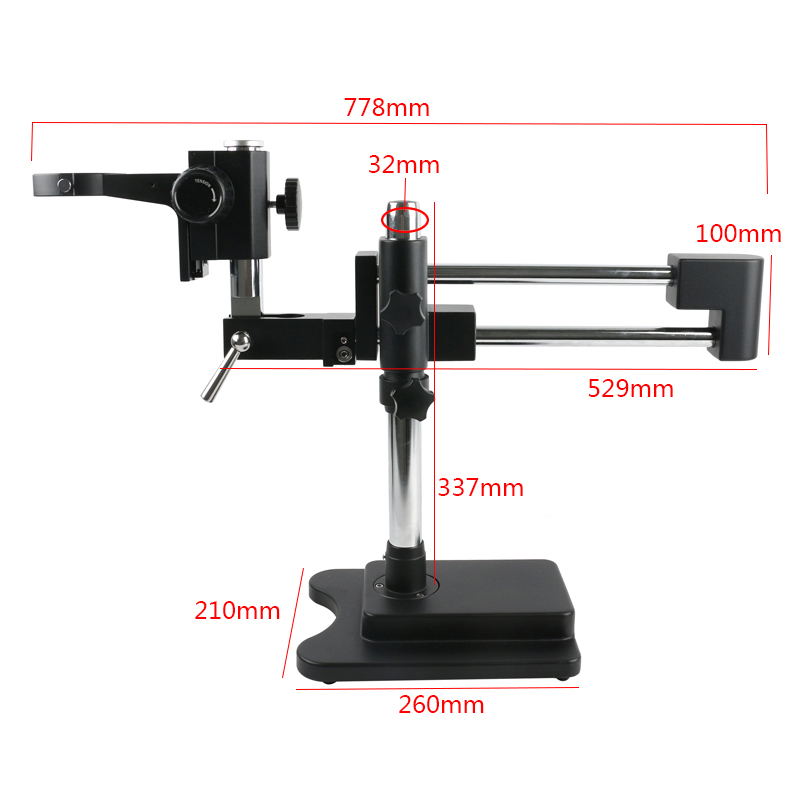 Microscopio trinoculare con zo - Stereo Trinocular Microscope Pcb recensione e prezzo